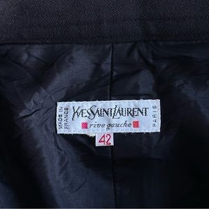 Vintage Yves Saint Laurent Pencil Skirt